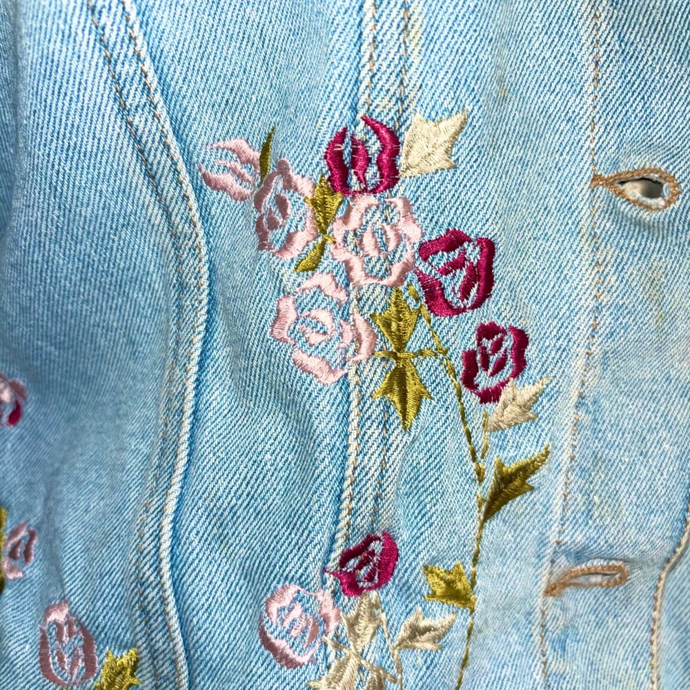 Newport News Sky Blue Denim Jacket - Picture 6 of 10